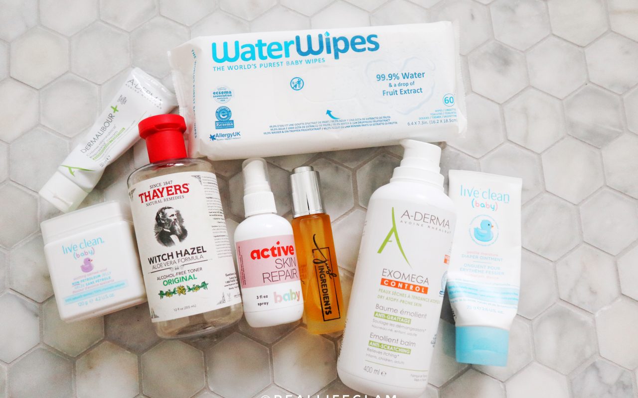 Baby eczema skincare routine